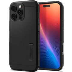 Чехол Spigen Tough Armor T AI (MagFit + Camera Control) Black для iPhone 16 Pro Max (ACS08503)