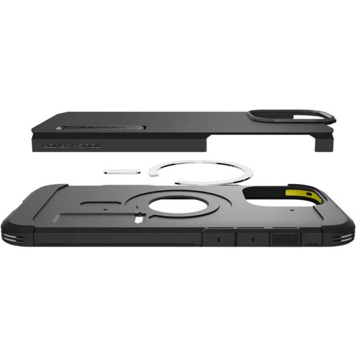 Чохол Spigen Tough Armor T AI (MagFit + Camera Control) Black для iPhone 16 Pro Max (ACS08503)
