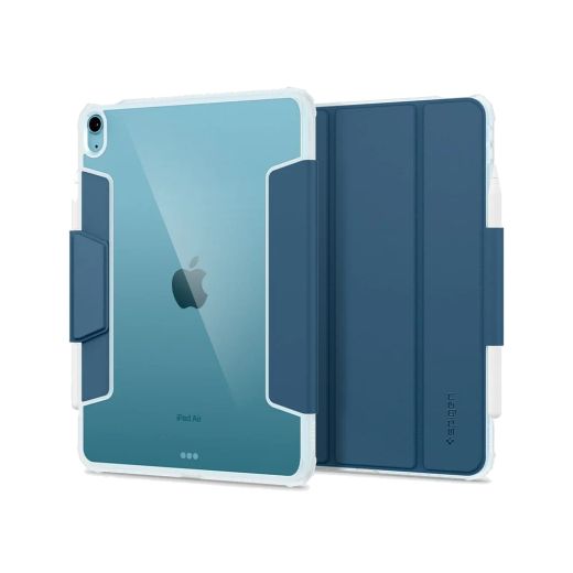 Чехол Spigen Ultra Hybrid Pro Teal Blue для iPad Air 11" M3 | M2 (2025 | 2024)| iPad Air 10.9' 4 | 5 M1 Chip (2022 | 2020) (ACS04568)
