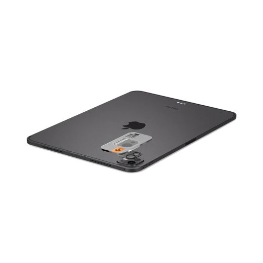 Защитное стекло для камеры Spigen Optik Pro EZ Fit Space Black для iPad Pro 13” M4 (2024) | iPad Pro 11” M4 (2024)  (AGL07791)