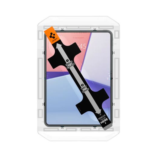 Защитное стекло Spigen Glas.tR EZ Fit для iPad Air 11" M3 | M2 (2025 | 2024) (AGL07798)