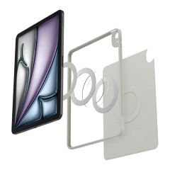 Чехол Spigen Air Skin Pro OneTap Gray для iPad Air 13" (2024) (ACS08491)