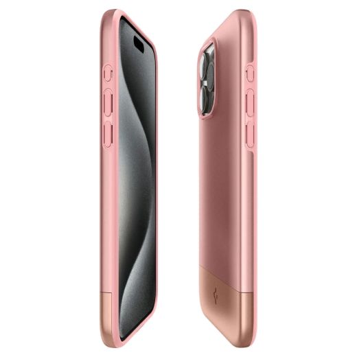 Чехол Spigen Style Armor (MagFit) Rose Gold для iPhone 15 Pro Max (ACS06610)