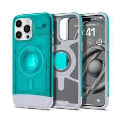 Чохол Spigen Classic C1 (MagFit) Bondi Blue для iPhone 15 Pro (ACS06743)
