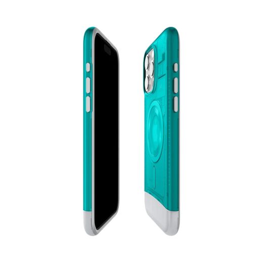 Чохол Spigen Classic C1 (MagFit) Bondi Blue для iPhone 15 Pro (ACS06743)