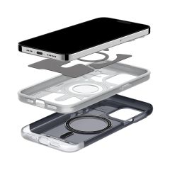 Чехол Spigen Classic C1 (MagFit) Graphite для iPhone 15 Pro Max (ACS06607)