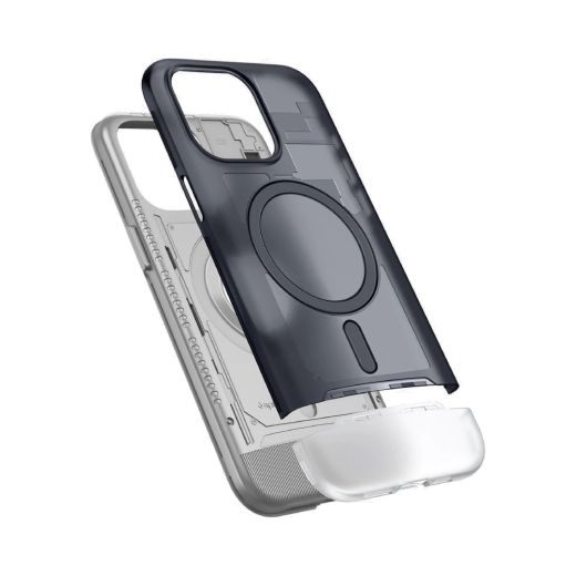 Чохол Spigen Classic C1 (MagFit) Graphite для iPhone 15 Pro (ACS06742)