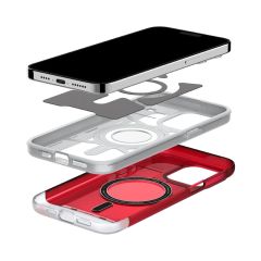 Чехол Spigen Classic C1 (MagFit) Ruby для iPhone 15 Pro Max (ACS06609)