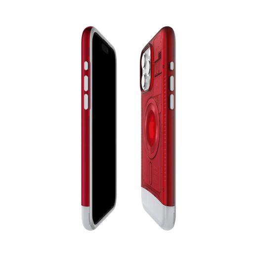 Чехол Spigen Classic C1 (MagFit) Ruby для iPhone 15 Pro (ACS06744)