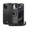 Шкіряний чохол Spigen Enzo Black для iPhone 15 Pro Max (ACS06601)