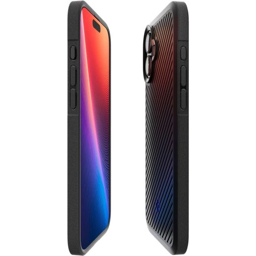 Чехол Spigen Core Armor Matte Black для iPhone 16 Plus (ACS08090)