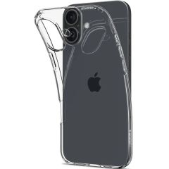 Прозрачный чехол Spigen Liquid Crystal Crystal Clear для iPhone 16 Plus (ACS08064)