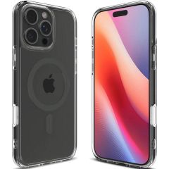 Прозрачный чехол Spigen Ultra Hybrid T (MagFit + Camera Control) Graphite для iPhone 16 Pro Max (ACS08506)
