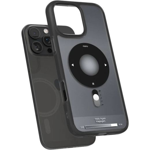 Чохол Spigen Ultra Hybrid Classic (MagFit) Classic Black для iPhone 16 Pro (ACS08384)