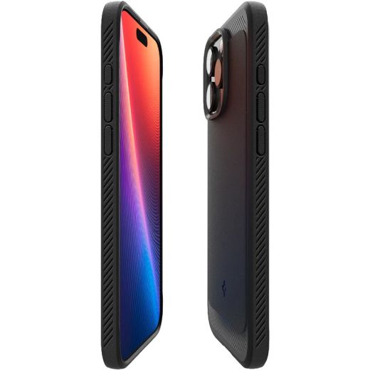 Чохол Spigen Rugged Armor MagSafe Gray для iPhone 16 Pro Max (ACS07987)