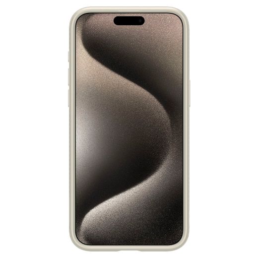 Чехол Spigen Liquid Air Matte Natural Titanium для iPhone 15 Pro (ACS07217)