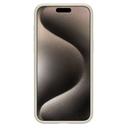 Чохол Spigen Liquid Air Matte Natural Titanium для iPhone 15 Pro (ACS07217)