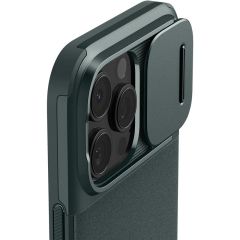 Чехол с защитой камеры Spigen Optik Armor MagSafe Abyss Green для iPhone 16 Pro Max (ACS08016)