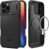 Чохол із захистом камери Spigen Optik Armor MagSafe Black для iPhone 16 Pro Max (ACS08015)