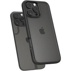 Прозорий чохол Spigen Ultra Hybrid Matte Black для iPhone 16 Pro Max (ACS07996)