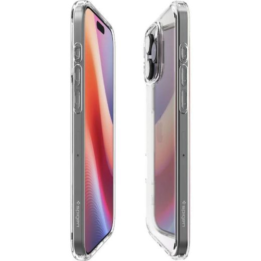 Прозрачный чехол Spigen Ultra Hybrid Crystal Clear для iPhone 16 Pro Max (ACS07992)