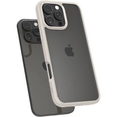 Прозорий чохол Spigen Ultra Hybrid Natural Titanium для iPhone 16 Pro (ACS08127)