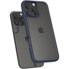 Прозорий чохол Spigen Ultra Hybrid Navy Blue для iPhone 16 Pro Max (ACS07997)