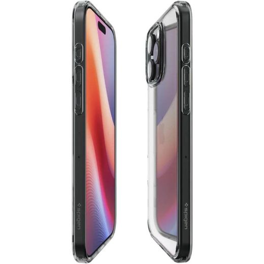 Прозрачный чехол Spigen Ultra Hybrid Space Crystal для iPhone 16 Pro (ACS08123)
