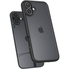 Прозорий чохол Spigen Ultra Hybrid Matte Black для iPhone 16 (ACS08201)