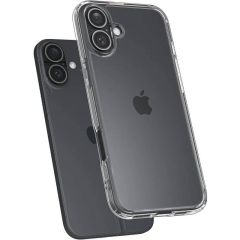 Прозорий чохол Spigen Ultra Hybrid Crystal Clear для iPhone 16 (ACS08197)
