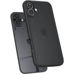 Прозорий чохол Spigen Ultra Hybrid Frost Black для iPhone 16 Plus (ACS08071)