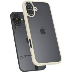 Прозорий чохол Spigen Ultra Hybrid Mute Beige для iPhone 16 Plus (ACS08073)