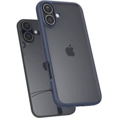 Прозорий чохол Spigen Ultra Hybrid Navy Blue для iPhone 16 (ACS08202)
