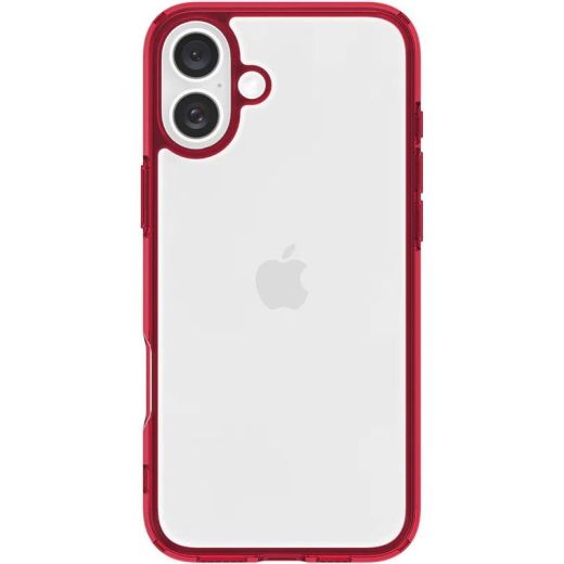 Прозрачный чехол Spigen Ultra Hybrid Red Crystal для iPhone 16 (ACS08203)
