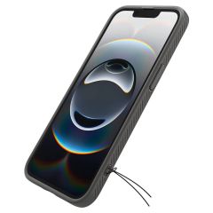 Чехол Spigen Liquid Air Marble Gray для iPhone 16e (ACS09532)