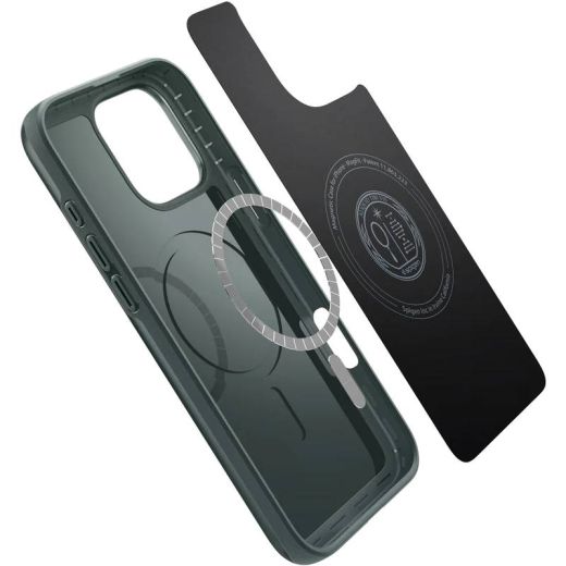 Чехол Spigen Thin Fit MagSafe Abyss Green для iPhone 16 Pro Max (ACS07981)