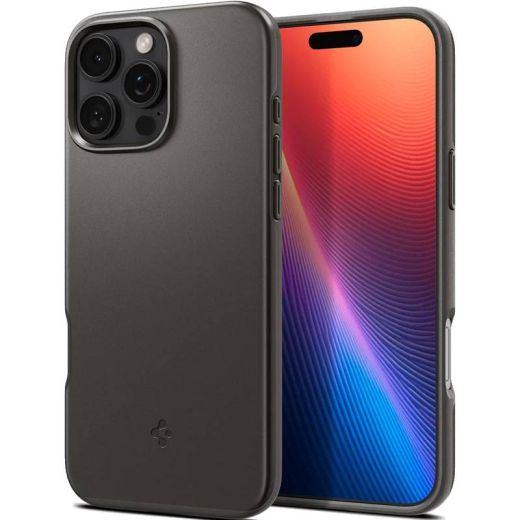 Чохол Spigen Thin Fit MagSafe Gunmetal для iPhone 16 Pro (ACS08107)