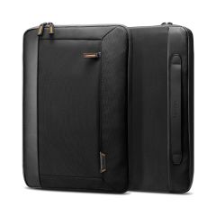 Сумка-папка Spigen KD100 Klasdan Laptop Pouch Black для MacBook Pro 16" M1 | M2 | M3 | M4 (2021 | 2022 | 2023 | 2024) (AFA05938)