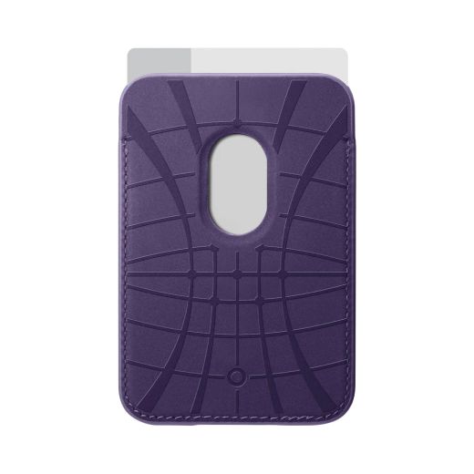 Чехол-кошелек Spigen Valentinus (MagFit) Purple (AFA06267)