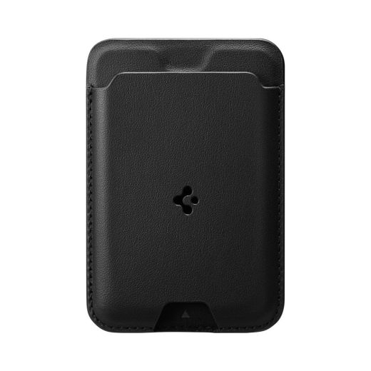 Чехол-кошелек Spigen Valentinus (MagFit) Black (AMP02284)