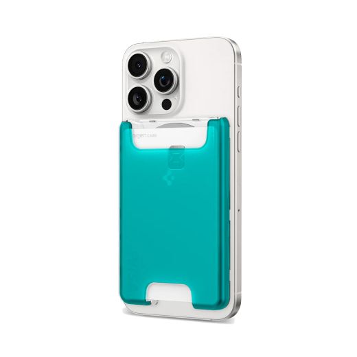 Чехол-кошелек Spigen Classic C1 (MagFit) Bondi Blue (AFA07397)