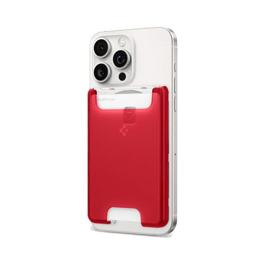 Чохол-гаманець Spigen Classic C1 (MagFit) Ruby (AFA07399)