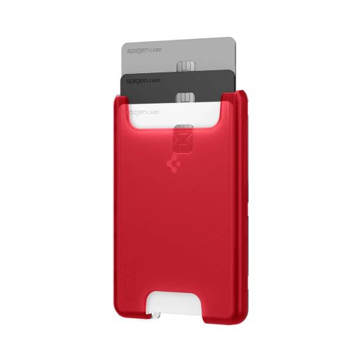 Чохол з гаманцем Spigen Classic C1 Bundle (MagFit) Ruby для iPhone 15 Pro (SPBD240006)