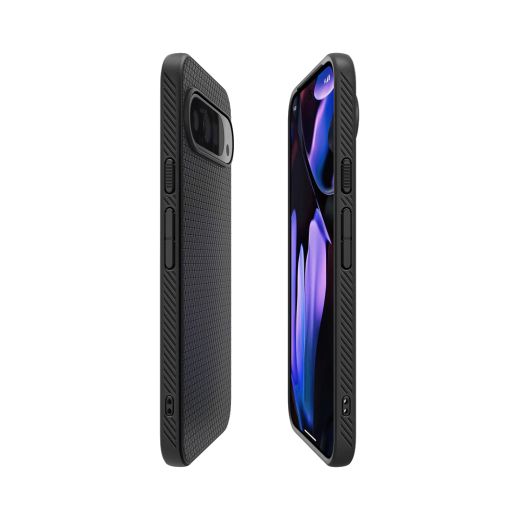 Чохол Spigen Liquid Air Matte Black для Pixel 9 | 9 Pro (ACS07682)