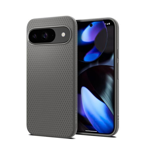 Чехол Spigen Liquid Air Marble Gray для Pixel 9 | 9 Pro (ACS07684)