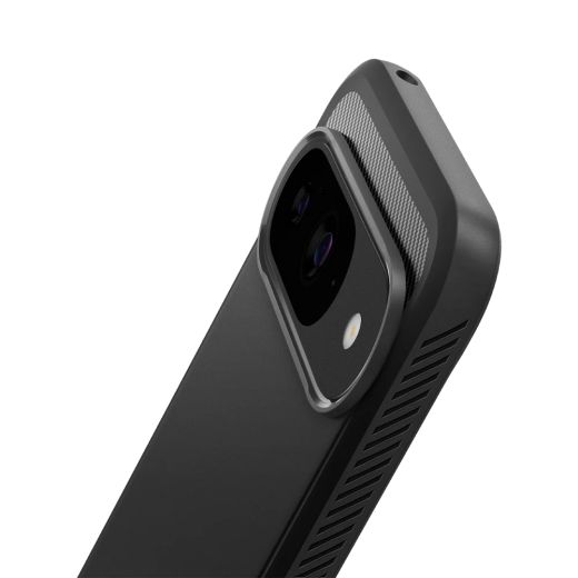 Чехол Spigen Rugged Armor Matte Black для Pixel 9 | 9 Pro (ACS07685)