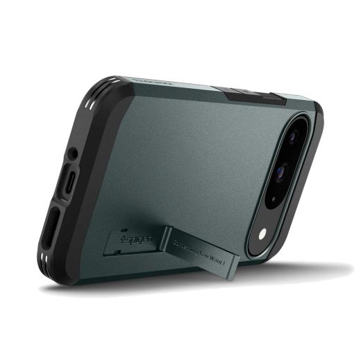 Чохол Spigen Tough Armor Abyss Green для Pixel 9 | 9 Pro (ACS07694)