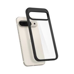 Прозорий чохол Spigen Ultra Hybrid Matte Black для Pixel 9 | 9 Pro (ACS07690)