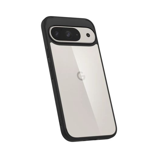Прозорий чохол Spigen Ultra Hybrid Matte Black для Pixel 9 | 9 Pro (ACS07690)