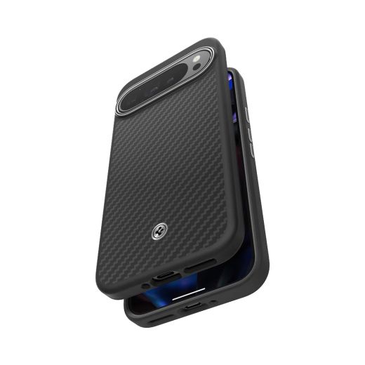 Чехол Spigen Enzo Aramid Matte Black для Pixel 9 Pro XL (ACS07734)
